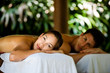 Couple At Spa