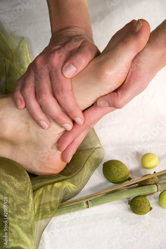 Komposition - Drcukmassage Spann und Fusssohle