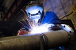 worker welding