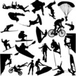 extreme sport collection - vector