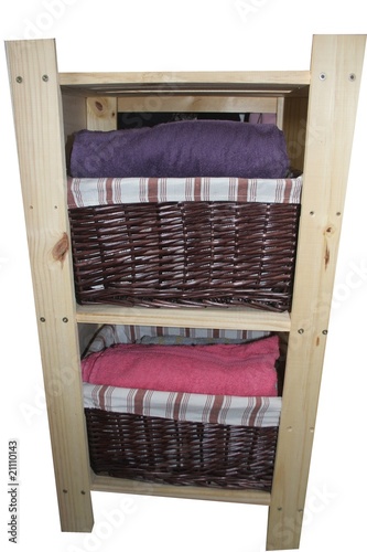 étagère de salle de bain