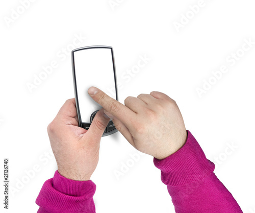 blank screen phone. modern touchscreen mobile phone with lank screen © barneyboogles #21126748. modern touchscreen mobile phone with lank screen
