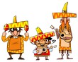 Funny mexican pop group Funny mexican pop group