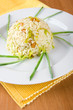 Risotto with peanuts