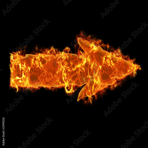 Illustration: Burning arrow Burning arrow