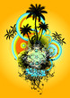 Partyflyer Vorlage Summer Beach Party
