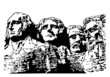 Vector: Mount Rushmore Mount Rushmore