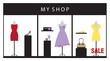 Vector: Clothing Store Clothing Store