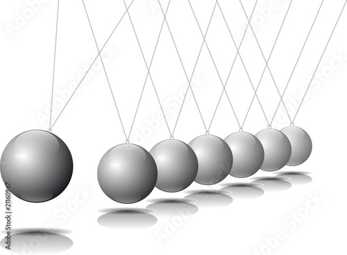 Vektor: newtonpendel newtonpendel