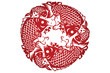 Vector of Traditional Chinese Paper-cut for Happiness