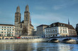 Grossmunster in HDR, Zurich, Switzerland Grossmunster in HDR, Zurich, Switzerland