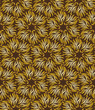 Seamless pattern of sunflower in the vector Seamless pattern of sunflower in the vector