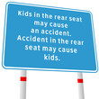 Illustration: joke about the rear seat joke about the rear seat