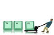 www mit Hubwagen