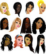 Women Faces 3