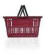 Genric red shopping basket
