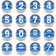 ''Numbers'' glossy icons ''Numbers'' glossy icons