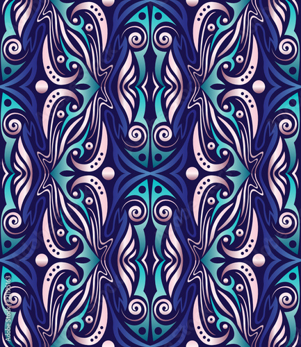 Seamless fabulous design in the vector Seamless fabulous design in the vector