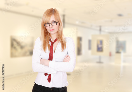 Photo: Museum curator Museum curator
