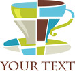Cubistic coffee cup