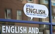 speak english