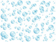 Blue bubbles background