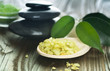 Spa treatment-scented bath salt and Spa Stones
