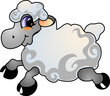 cartoon sheep