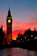 London. Big Ben clock tower.