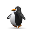 The running penguin The running penguin