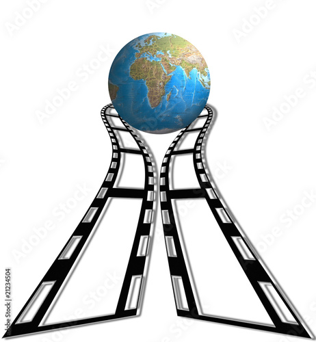 Illustration: film et terre film et terre