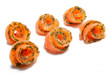 Fleurs saumon Fleurs saumon