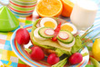 spring breakfast for child spring breakfast for child