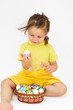 colorful easter eggs