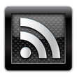 Rss metallic icon