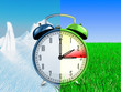 Daylight saving time concept