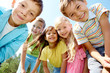 Photo: Five happy kids Five happy kids