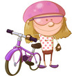 la fille au vélo