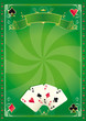 Vortex casino green background