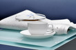Foto: Kaffeepause mit Zeitung Kaffeepause mit Zeitung