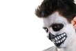 Creepy skeleton guy (Carnival face painting)