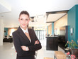 Young Attractive brunette Receptionist Young Attractive brunette Receptionist