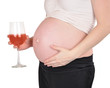 Foto: Pregnant Woman Alcohol Abuse Pregnant Woman Alcohol Abuse