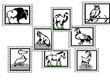 animals stamps