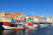 Curacao - floating market at willemstad Curacao - floating market at willemstad