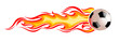 fire soccer ball