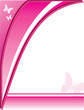 Lettera con farfalle