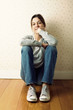 girl on the floor