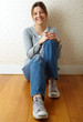 girl smiling