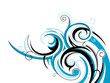 Tribal wave pattern Tribal wave pattern